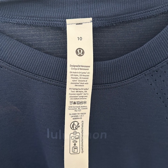 Lululemon Swiftly High-Low Cropped short sleeve 10 - Picture 5 of 5